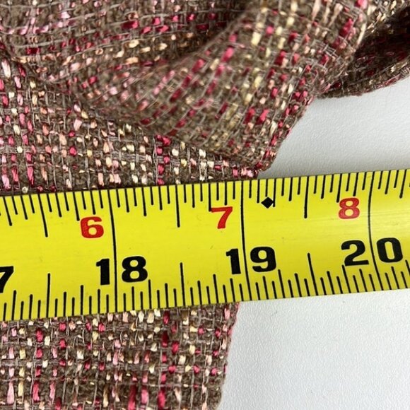 Teenflo  Single Button Waist Length Blazer with Metallic Threading - Picture 6 of 10